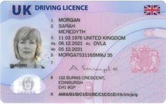 UK driving licence service