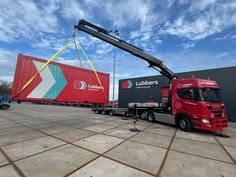 HIAB Crane Truck Drop-Off