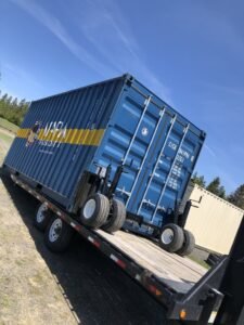 Tilt-Tray Container Transport