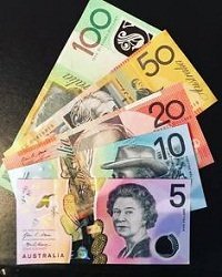 Counterfeit Australian dollars