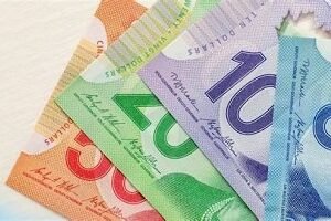Counterfeit Canadian dollars