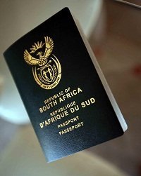 South African passports