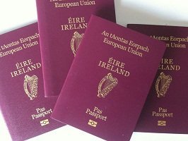 Irish passports