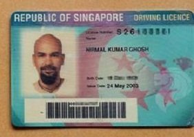 Singapore driving license